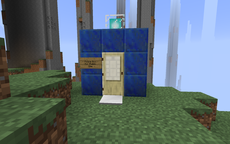 Illustration for article titled Building a TARDIS in Minecraft is trickier than it sounds. EDIT: Now with video!